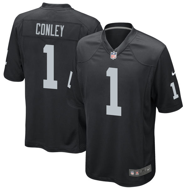 Nike Oakland Raiders Gareon Conley Black 2017 Draft Pick Elite Jersey