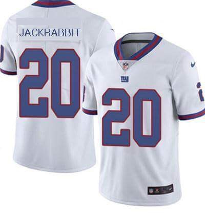 Nike Giants 20 Jackrabbit White Color Rush Limited Jersey