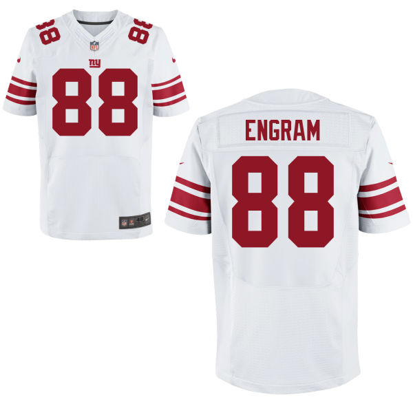 Nike Giants 88 Evan Engram White Elite Jersey