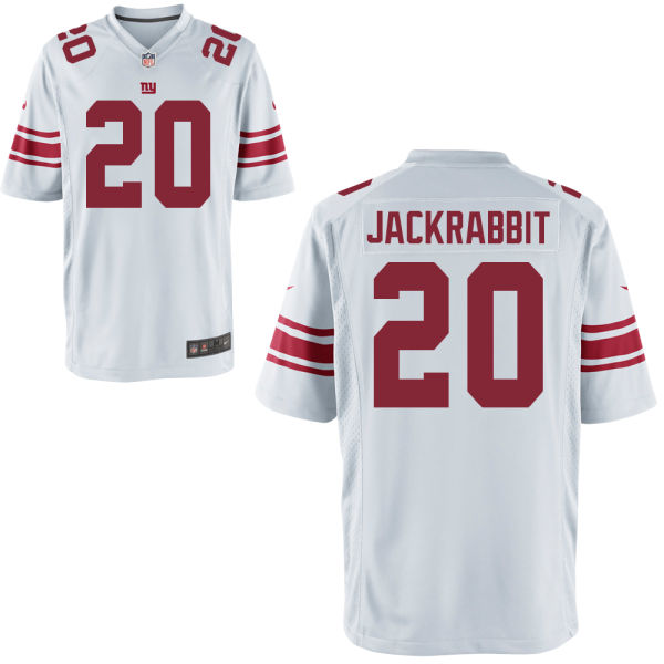 Nike Giants 20 Jackrabbit White Youth Game Jersey