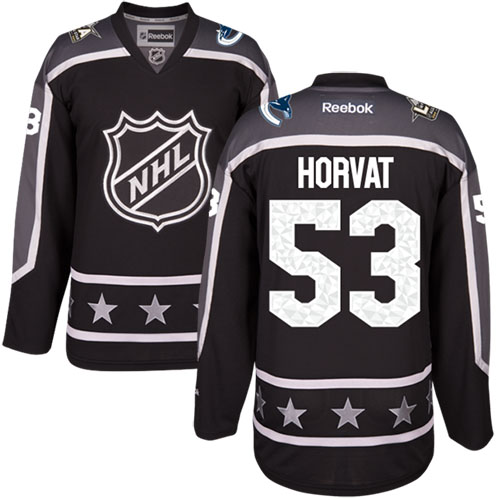 Canucks 53 Bo Horvat Black Pacific Division 2017 NHL All-Star Game Premier Jersey