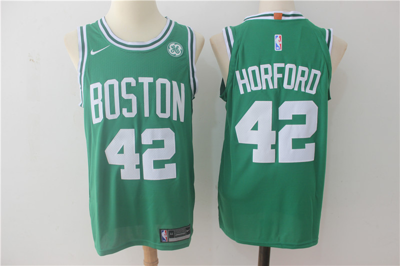 Celtics 42 Al Horford Green Nike Authentic Jersey
