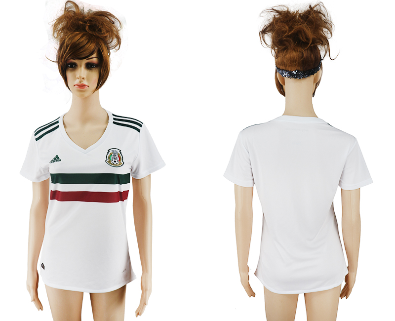 2017-18 Mexico Away Women Soccer Jersey