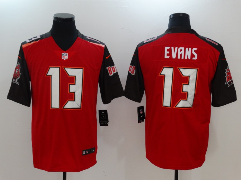 Nike Buccaneers 13 Mike Evans Red Youth Vapor Untouchable Player Limited Jersey