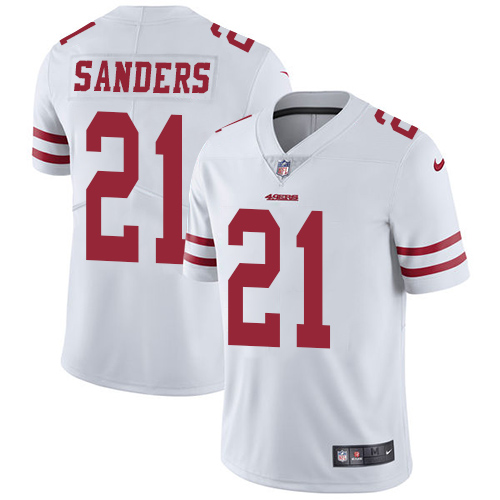 Nike 49ers 21 Deion Sanders White Youth Vapor Untouchable Player Limited Jersey Nike 49ers 21 Deion Sanders White Youth Vapor Untouchable Player Limited Jersey