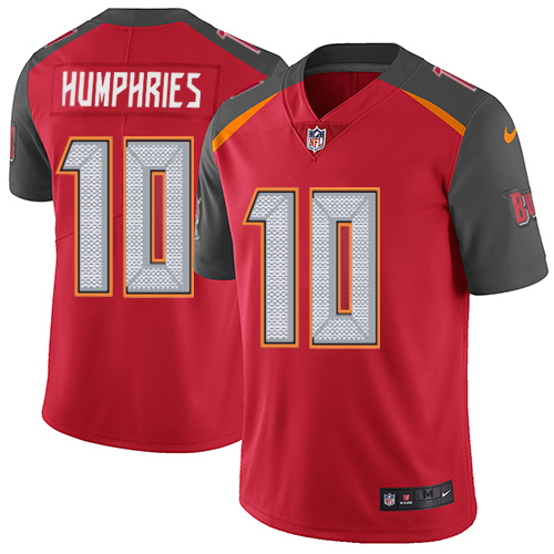 Nike Buccaneers 10 Adam Humphries Red Vapor Untouchable Player Limited Jersey