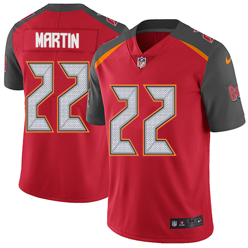 Nike Buccaneers 22 Doug Martin Red Vapor Untouchable Player Limited Jersey