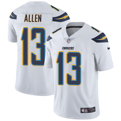 Nike Chargers 13 Keenan Allen White Vapor Untouchable Player Limited Jersey