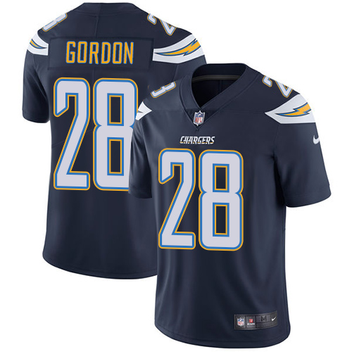 Nike Chargers 28 Melvin Gordon Navy Youth Vapor Untouchable Player Limited Jersey