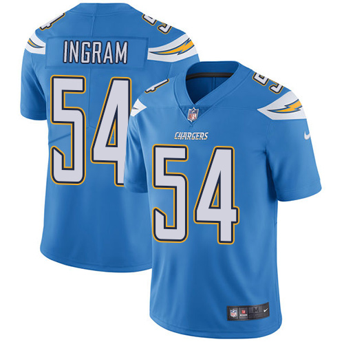 Nike Chargers 54 Melvin Ingram Powder Blue Youth Vapor Untouchable Player Limited Jersey
