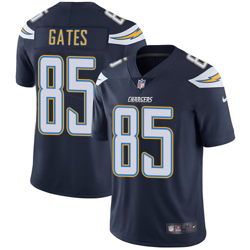 Nike Chargers 85 Antonio Gates Navy Youth Vapor Untouchable Player Limited Jersey