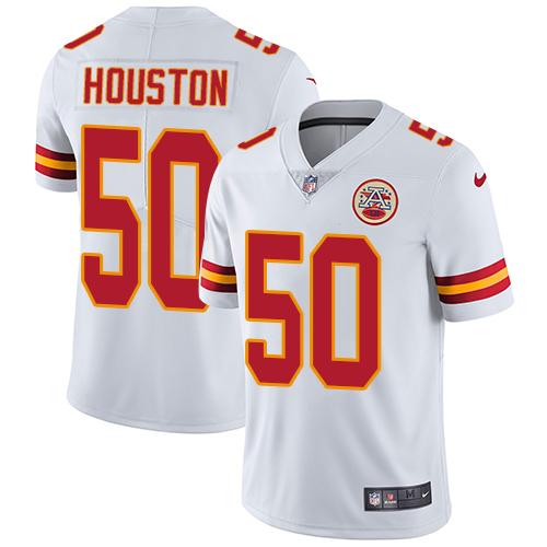 Nike Chiefs 50 Justin Houston White Vapor Untouchable Player Limited Jersey