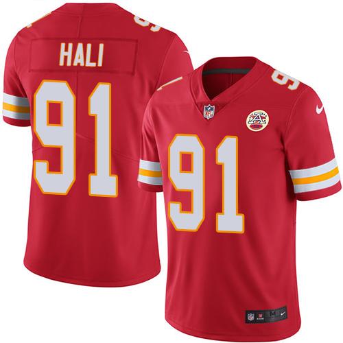 Nike Chiefs 91 Tamba Hali Red Vapor Untouchable Player Limited Jersey