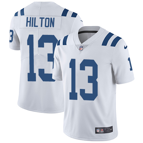 Nike Colts 13 T.Y. Hilton White Youth Vapor Untouchable Player Limited Jersey