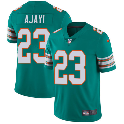 Nike Dolphins 23 Jay Ajayi Aqua Throwback Vapor Untouchable Player Limited Jersey
