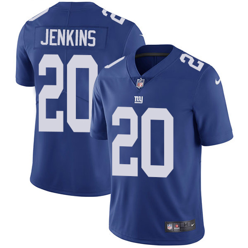 Nike Giants 20 Janoris Jenkins Blue Vapor Untouchable Player Limited Jersey
