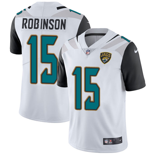 Nike Jaguars 15 Allen Robinson White Youth Vapor Untouchable Player Limited Jersey