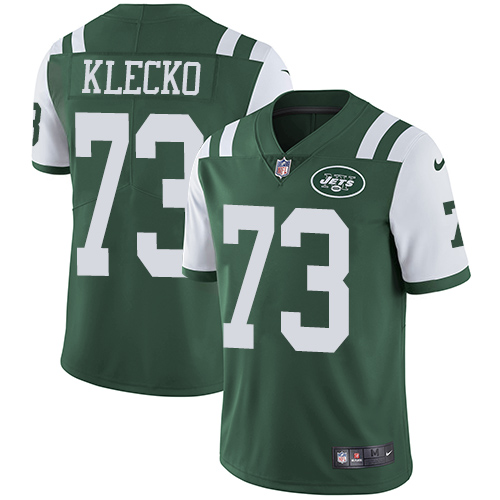 Nike Jets 73 Joe Klecko Green Vapor Untouchable Player Limited Jersey