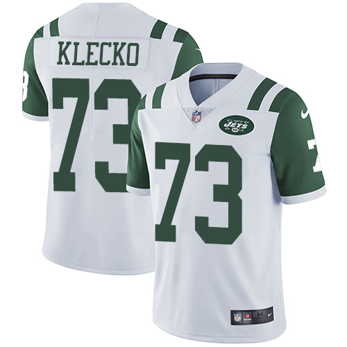 Nike Jets 73 Joe Klecko White Vapor Untouchable Player Limited Jersey