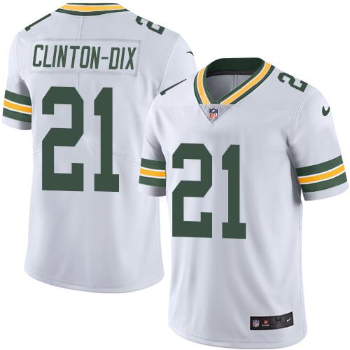 Nike Packers 21 Ha Ha Clinton-Dix White Youth Vapor Untouchable Player Limited Jersey - Click Image to Close