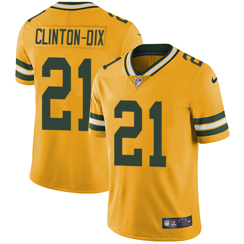 Nike Packers 21 Ha Ha Clinton-Dix Yellow Youth Vapor Untouchable Player Limited Jersey