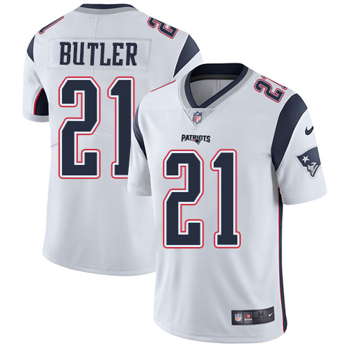 Nike Patriots 21 Malcolm Butler White Youth Vapor Untouchable Player Limited Jersey