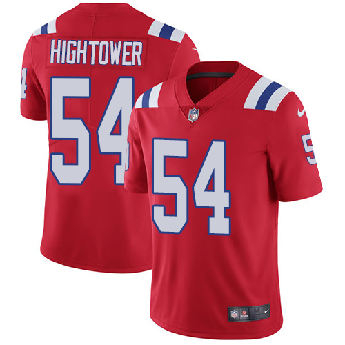 Nike Patriots 54 Dont'a Hightower Red Vapor Untouchable Player Limited Jersey