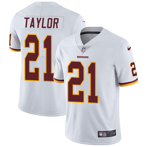 Nike Redskins 21 Sean Taylor White Youth Vapor Untouchable Player Limited Jersey