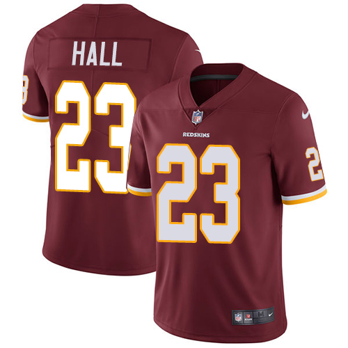 Nike Redskins 23 DeAngelo Hall Burgundy Youth Vapor Untouchable Player Limited Jersey