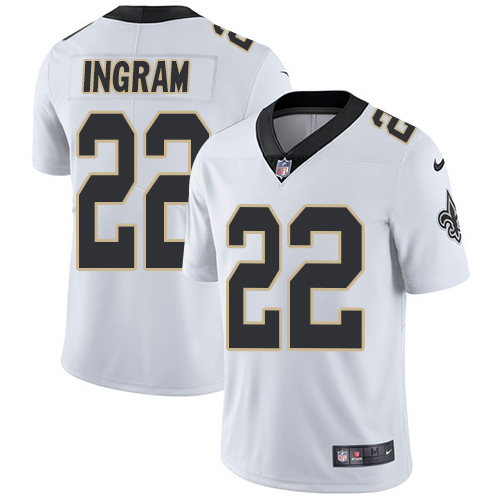 Nike Saints 22 Mark Ingram Jr. White Youth Vapor Untouchable Player Limited Jersey