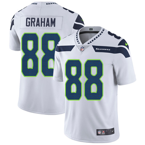 Nike Seahawks 88 Jimmy Graham White Vapor Untouchable Player Limited Jersey