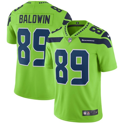 Nike Seahawks 89 Doug Baldwin Green Vapor Untouchable Player Limited Jersey