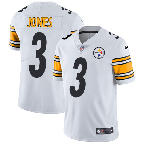 Nike Steelers 3 Landry Jones White Youth Vapor Untouchable Player Limited Jersey