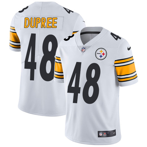 Nike Steelers 48 Bud Dupree White Youth Vapor Untouchable Player Limited Jersey