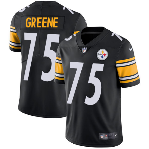 Nike Steelers 75 Joe Greene Black Vapor Untouchable Player Limited Jersey