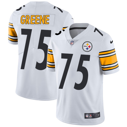 Nike Steelers 75 Joe Greene White Vapor Untouchable Player Limited Jersey