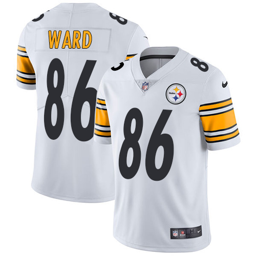 Nike Steelers 86 Hines Ward White Vapor Untouchable Player Limited Jersey