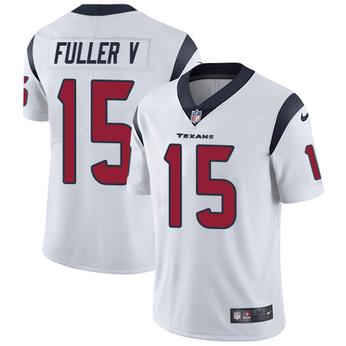 Nike Texans 15 Will Fuller V White Youth Vapor Untouchable Player Limited Jersey