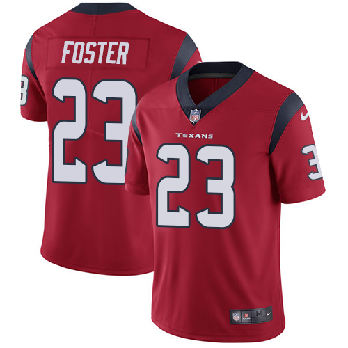 Nike Texans 23 Arian Foster Red Youth Vapor Untouchable Player Limited Jersey