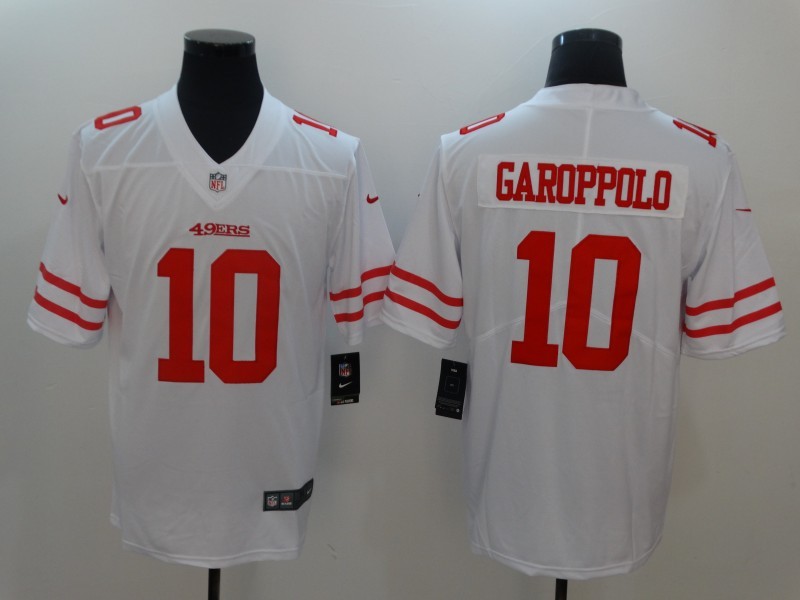 Nike 49ers 10 Jimmy Garoppolo White Youth Vapor Untouchable Player Limited Jersey