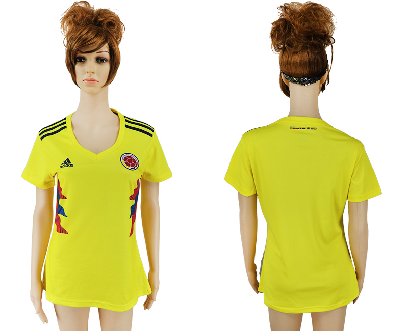 Columbia Home 2018 FIFA World Cup Women Soccer Jersey