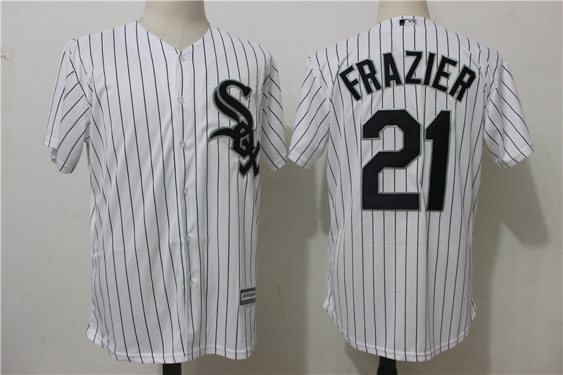 White Sox 21 Todd Frazier White Cool Base Jersey