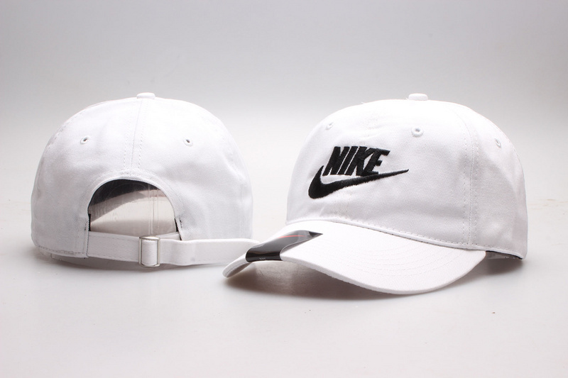 Nike Logo White Fashion Adjustable Hat YP