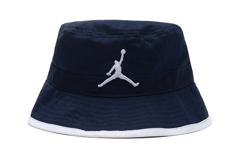 Air Jordan Fresh Logo Navy Wide Brim Hat LX