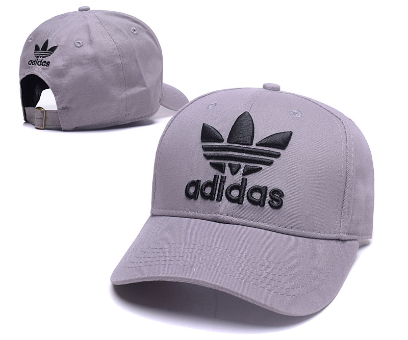 Adidas Logo Gray Fashion Adjustable Hat GS