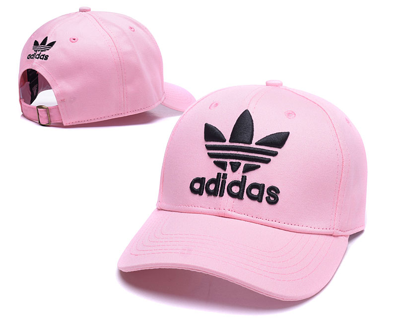 Adidas Logo Pink Fashion Adjustable Hat GS
