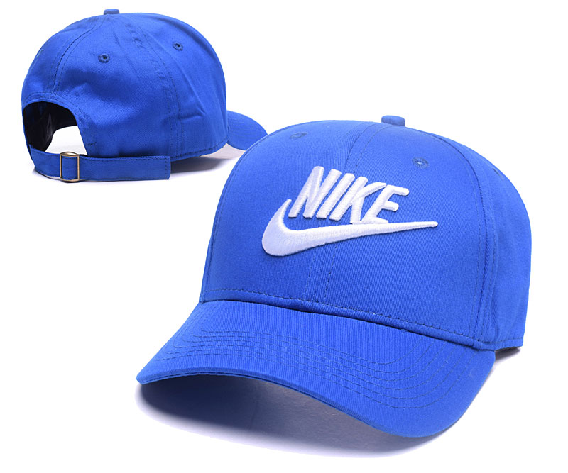 Nike Logo Blue Fashion Adjustable Hat GS