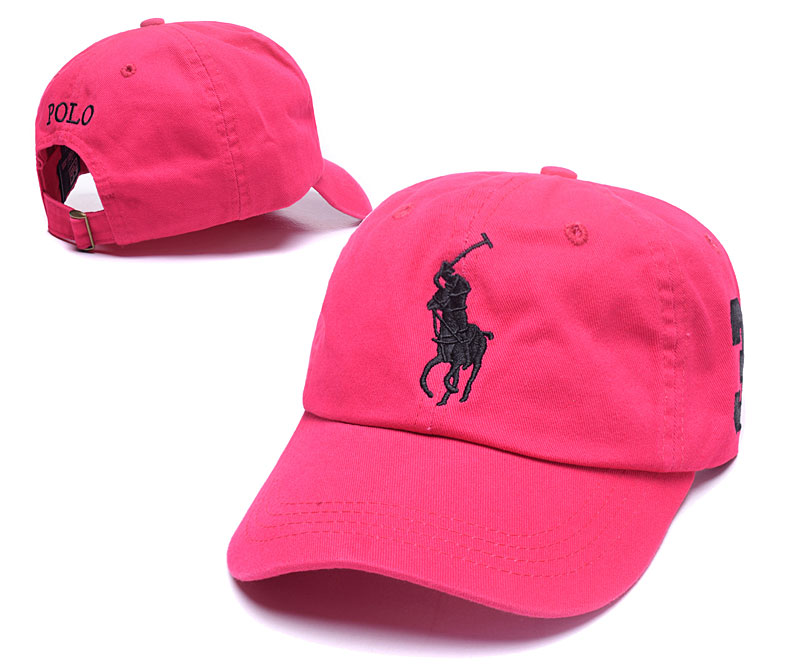Polo Logo Pink Adjustable Hat GS