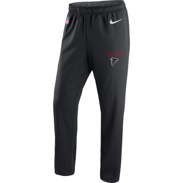 Atlanta Falcons Nike Black Circuit Sideline Performance Pants - Click Image to Close
