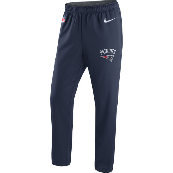 New England Patriots Nike Navy Circuit Sideline Performance Pants